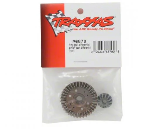 Traxxas Ring gear differential/ pinion gear differential (rear) — image 3 of 3