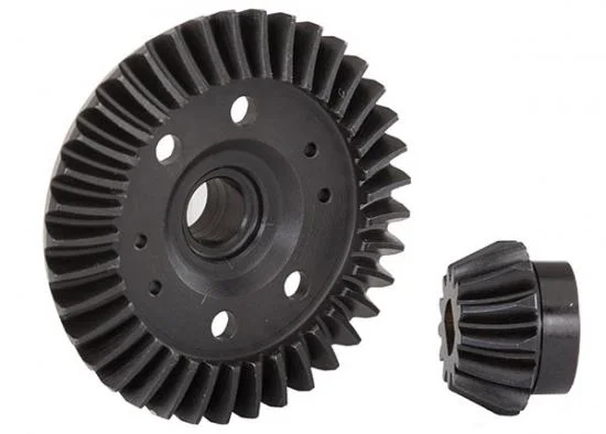 Traxxas Ring gear differential/ pinion gear differential (machined spiral cut) (rear) — image 2 of 2