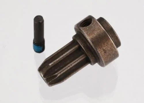 Traxxas Drive hub front hardened steel (1)/ screw pin (1) — image 2 of 3