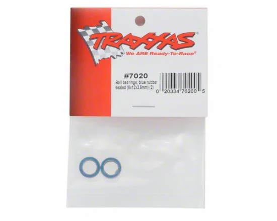 Traxxas Ball bearings blue rubber sealed (8x12x3.5mm) (2) — image 3 of 3