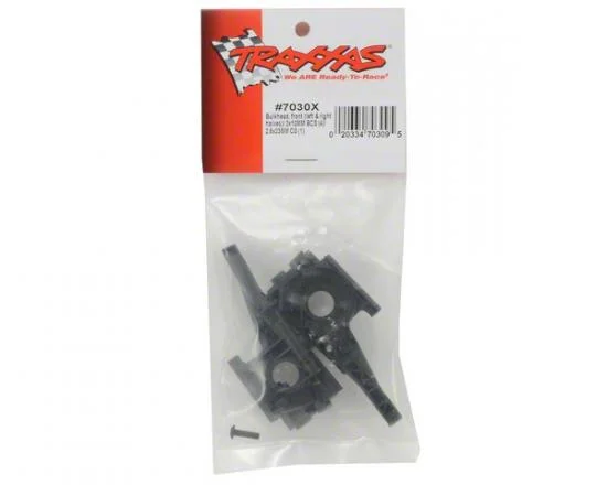 Traxxas Bulkhead front (left right halves)/ 3x10MM BCS (4) — image 3 of 3
