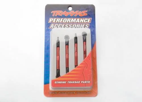 Traxxas Aluminium toe links red-anodized — image 2 of 3
