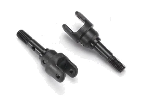 Traxxas Stub axle steel (2)/ yokes (2) (assembled) — image 2 of 3