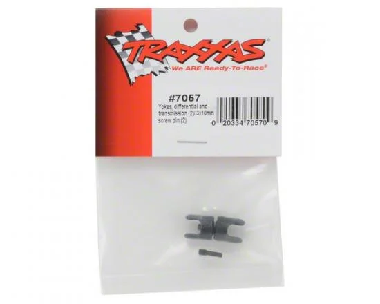 Traxxas Yokes differential and transmission (2)/ 3x10mm screw pin (2) — image 3 of 3