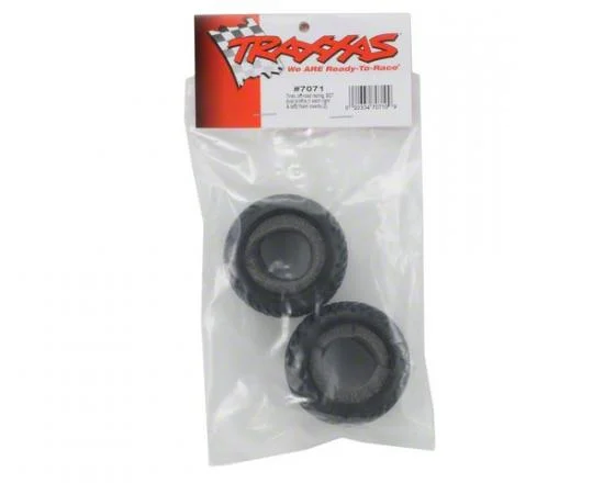 Traxxas Tires off-road racing SCT dual profile (1 each right left)/ foam inserts (2) &mdash; image 3 of 3