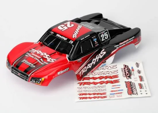 Traxxas Body Mark Jenkins 25 1:16 Slash (painted decals applied) &mdash; image 2 of 2