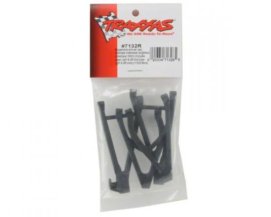 Traxxas Suspension arm set rear extended wheelbase (lengthens wheelbase 10mm) (includes upper right left and lower right left arms) — image 3 of 3