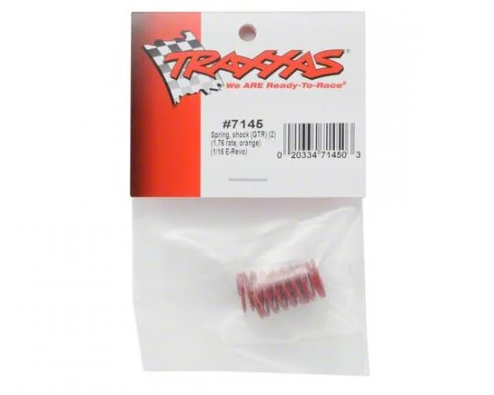 Traxxas Spring Shock (GTR) (1.76 rate orange) (1 pair) — image 3 of 3