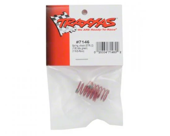 Traxxas Spring Shock (GTR) (1.92 rate green) (1 pair) — image 3 of 3