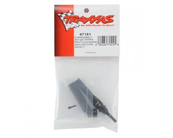 Traxxas Driveshaft assembly (1) left or right (fully assembled ready to install)/ 3x10mm screw pin (1) — image 3 of 3