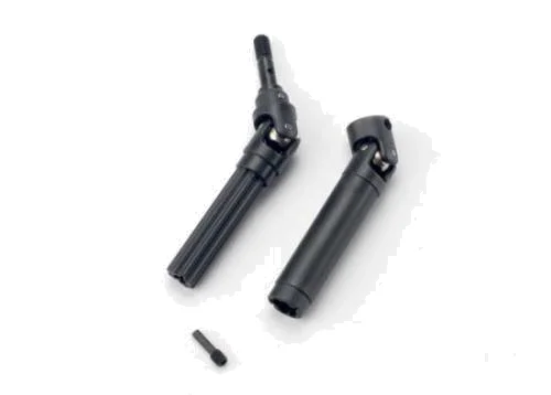 Traxxas Driveshaft assembly (1) left or right (fully assembled ready to install)/ 3x10mm screw pin (1) — image 2 of 3