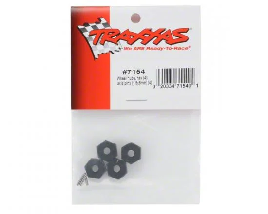 Traxxas Wheel hubs hex (4)/ axle pins (1.5x8mm) (4) — image 3 of 3