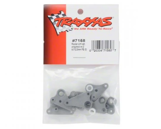 Traxxas Rocker arm set progressive-2/ plastic bushings (8) — image 3 of 3