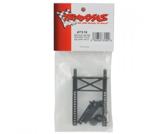 Traxxas Body mount rear/ body mount posts front (2)/body washer rear (2) (for Fiesta/Rally body) &mdash; image 3 of 3