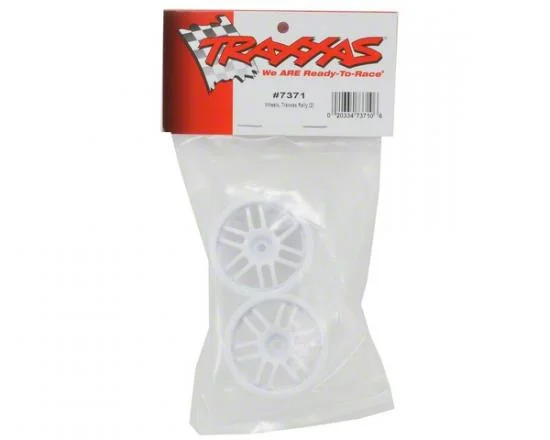 Traxxas Wheels Rally (white) (2) — image 3 of 3