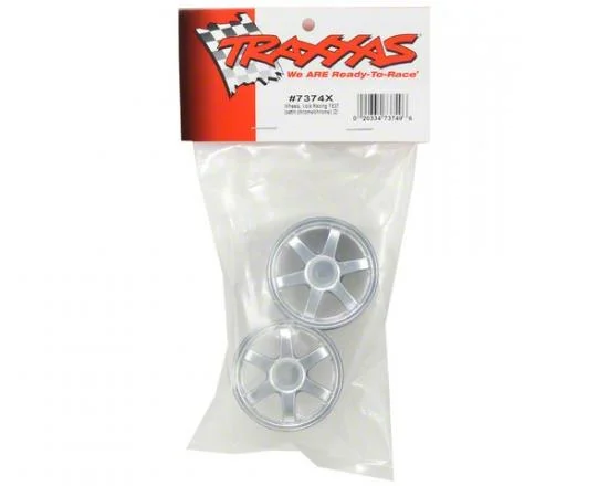 Traxxas Officially Licensed Volk Racing TE37 Wheels (satin chrome/chrome) — image 3 of 3