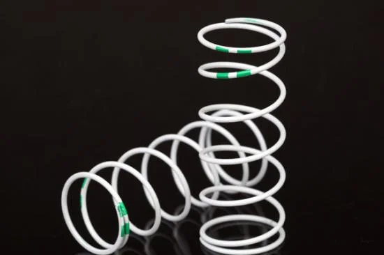 Traxxas Spring Shock white (GTR long) (0.653 rate green) (1 pair) — image 2 of 3