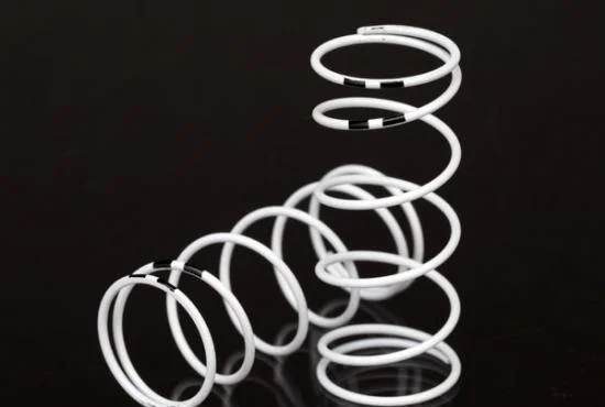 Traxxas Spring Shock white (GTR long) (0.767 rate black) (1 pair) — image 2 of 3