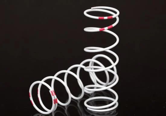 Traxxas Spring Shock white (GTR xx-long) (0.884 rate pink) (1 pair) &mdash; image 2 of 3