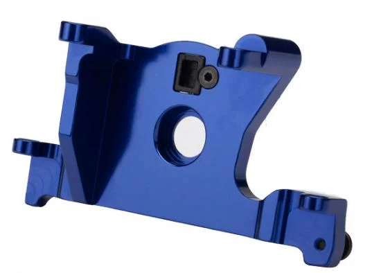 Traxxas Motor mount 6061-T6 Aluminium (blue-anodized) — image 2 of 2