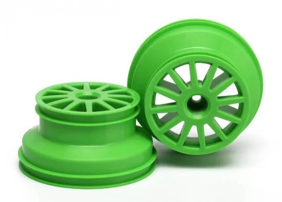 Traxxas Wheels green (2) — image 2 of 3