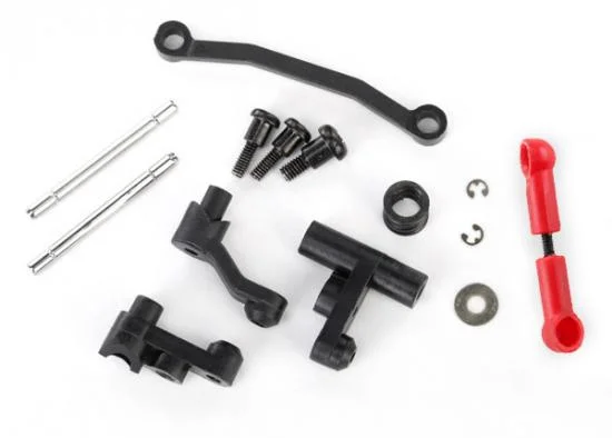Traxxas Steering bellcranks servo saver/ spring/ spring retainer/ posts/ draglink — image 2 of 3