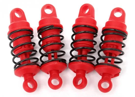Traxxas Shocks oil-less (assembled with springs) (4) — image 2 of 3