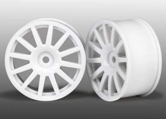 Traxxas Wheels 12-spoke (white) (2) &mdash; image 2 of 3