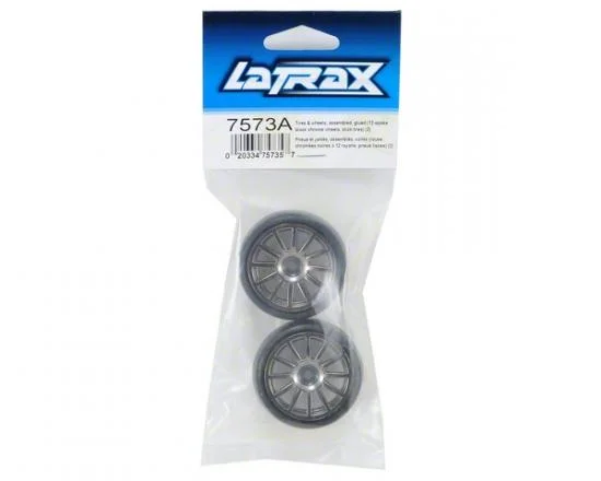 Traxxas 12-Sp Black Wheels - Slick Tires — image 3 of 3