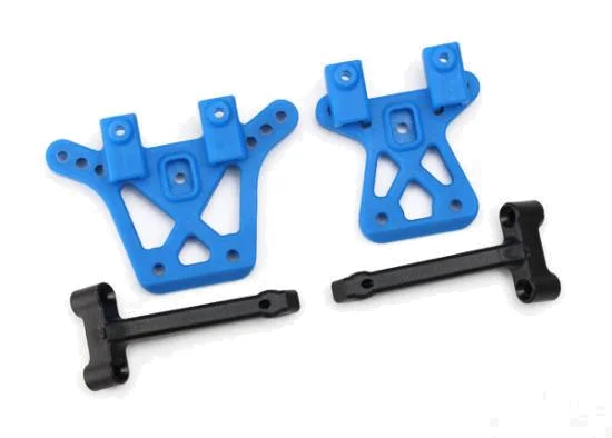 Traxxas Shock tower front (1) rear (1)/ Shock tower brace (2) — image 2 of 3