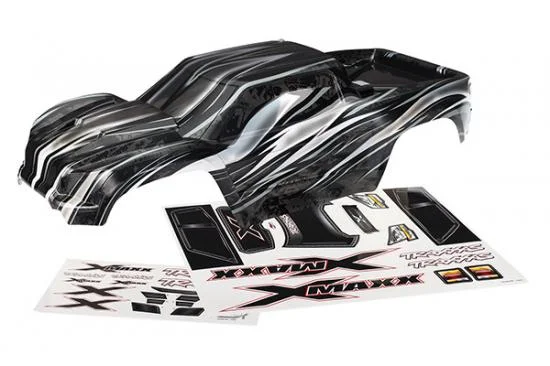 Traxxas X-MAXX Bodyshell - Pro Graphix Half Painted &mdash; image 2 of 2