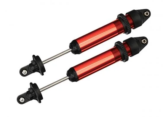 Traxxas X-MAXX Shocks GTX Aluminium red-anodized (fully assembled w/o springs) (2) — image 2 of 2
