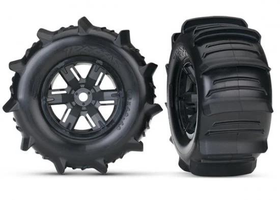 Traxxas X-MAXX Paddle Tyres Assembled on Wheels - 1 Pair — image 2 of 2