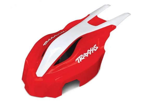 Traxxas Canopy front red/white Aton — image 2 of 2