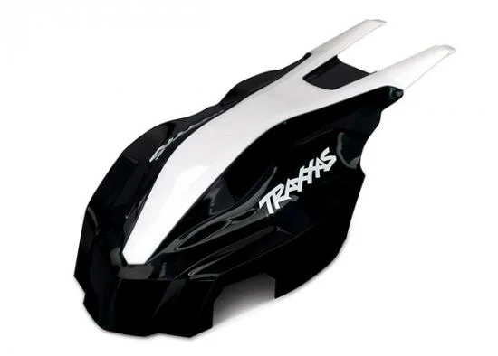 Traxxas Canopy front black/white Aton &mdash; image 2 of 2