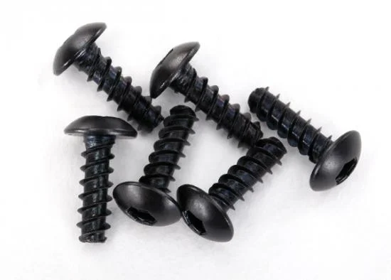 Traxxas Screws 2.6x8mm button-head machine (hex drive) (6) — image 2 of 2