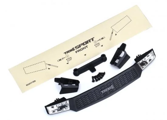Traxxas Grill/ grill retainers (2)/ grill mount/ lens (2)/ 2.5x8 BCS (6) (fits 8111 body) — image 2 of 2