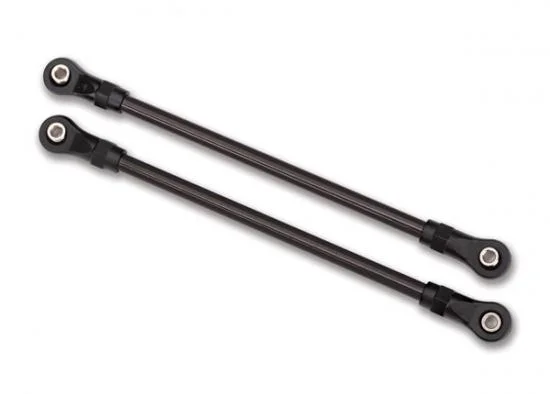 Traxxas Suspension links rear lower (2) (5x115mm steel) (assembled with hollow balls) (for use with 8140 TRX-4 Long Arm Lift Kit) — image 2 of 2