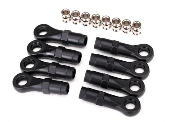 Traxxas Rod ends extended (standard (4) angled (4)/ hollow balls (8) (for use with TRX-4 Long Arm Lift Kit) — image 2 of 2