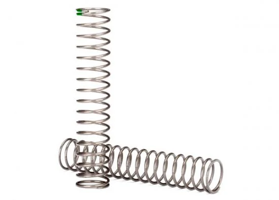 Traxxas Springs Shock long (natural finish) (GTS) (0.54 rate green stripe) (for use with TRX-4 Long Arm Lift Kit) — image 2 of 2