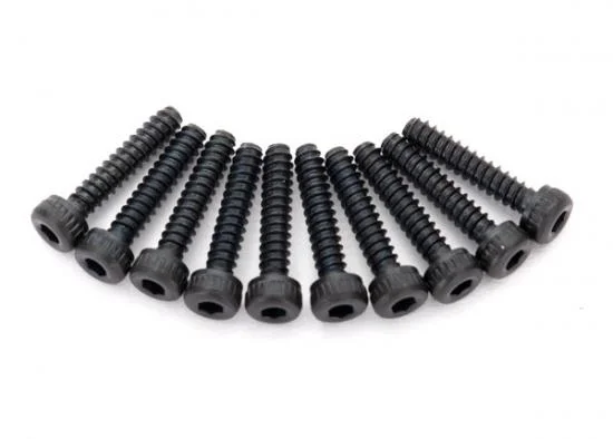 Traxxas Screws 2x10mm cap-head self-tapping (hex drive) (10) — image 2 of 2
