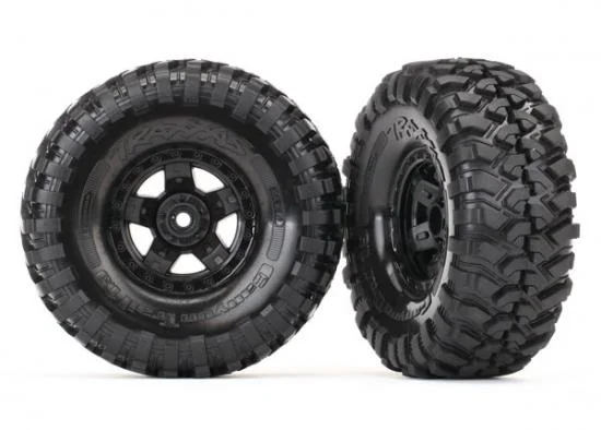 Traxxas Tires and wheels assembled glued (TRX-4 Sport wheels Canyon Trail 1.9 tires) (2) — image 2 of 2