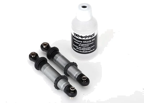 Traxxas Shocks GTS silver Aluminium (assembled with spring retainers) (2) — image 2 of 2