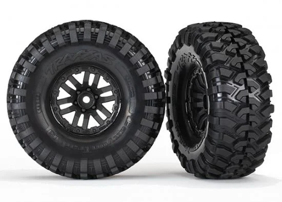 Traxxas Tires and wheels assembled glued (TRX-4 wheels Canyon Trail 1.9 tires) (2) — image 2 of 2