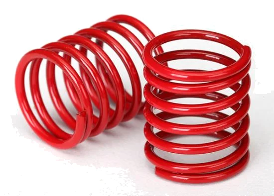 Traxxas Spring Shock (red) (3.7 rate) (2) &mdash; image 2 of 2