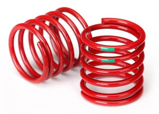 Traxxas Spring Shock (red) (4.075 rate green stripe) (2) — image 2 of 2