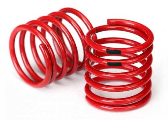 Traxxas Spring Shock (red) (4.4 rate black stripe) (2) — image 2 of 2