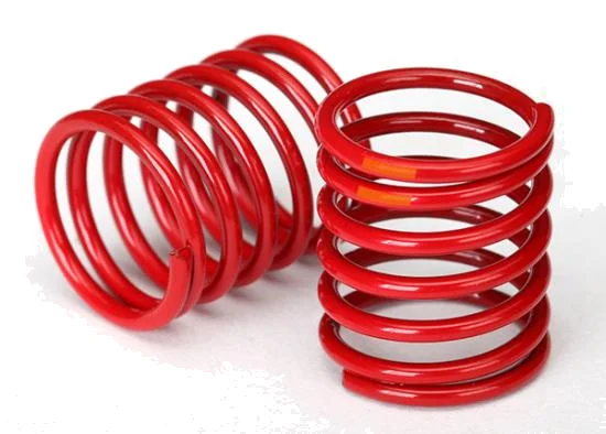 Traxxas Spring Shock (red) (3.325 rate orange stripe) (2) — image 2 of 2