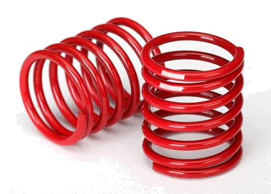 Traxxas Spring Shock (red) (2.8 rate white stripe) (2) — image 2 of 2
