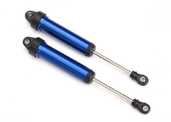 Traxxas Shocks GTR 134mm Aluminium (blue-anodized) (fully assembled w/o springs) (front no threads) (2) — image 2 of 2